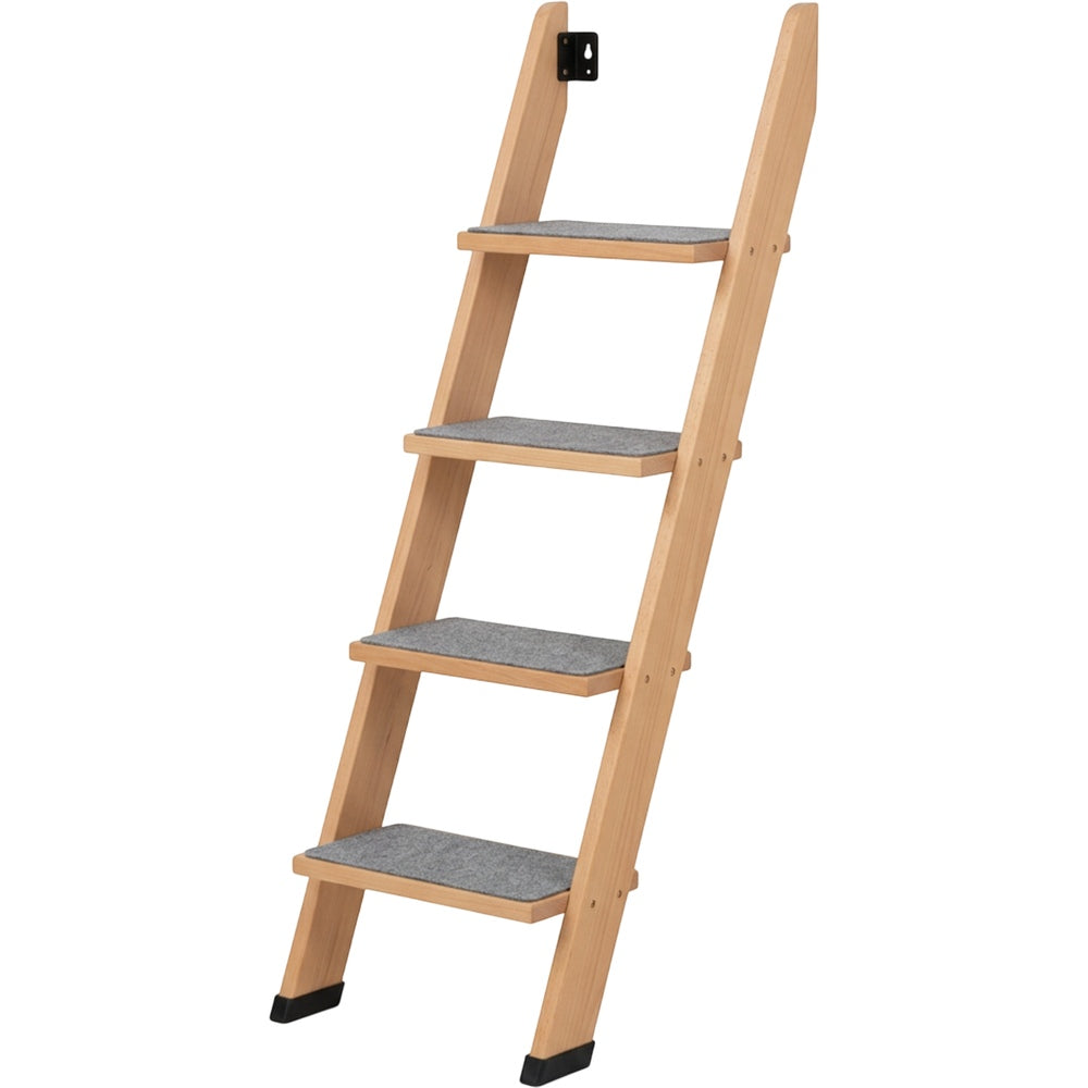 Biont Leaning Beech Ladder Cat Tree 140 cm Natural - Product view