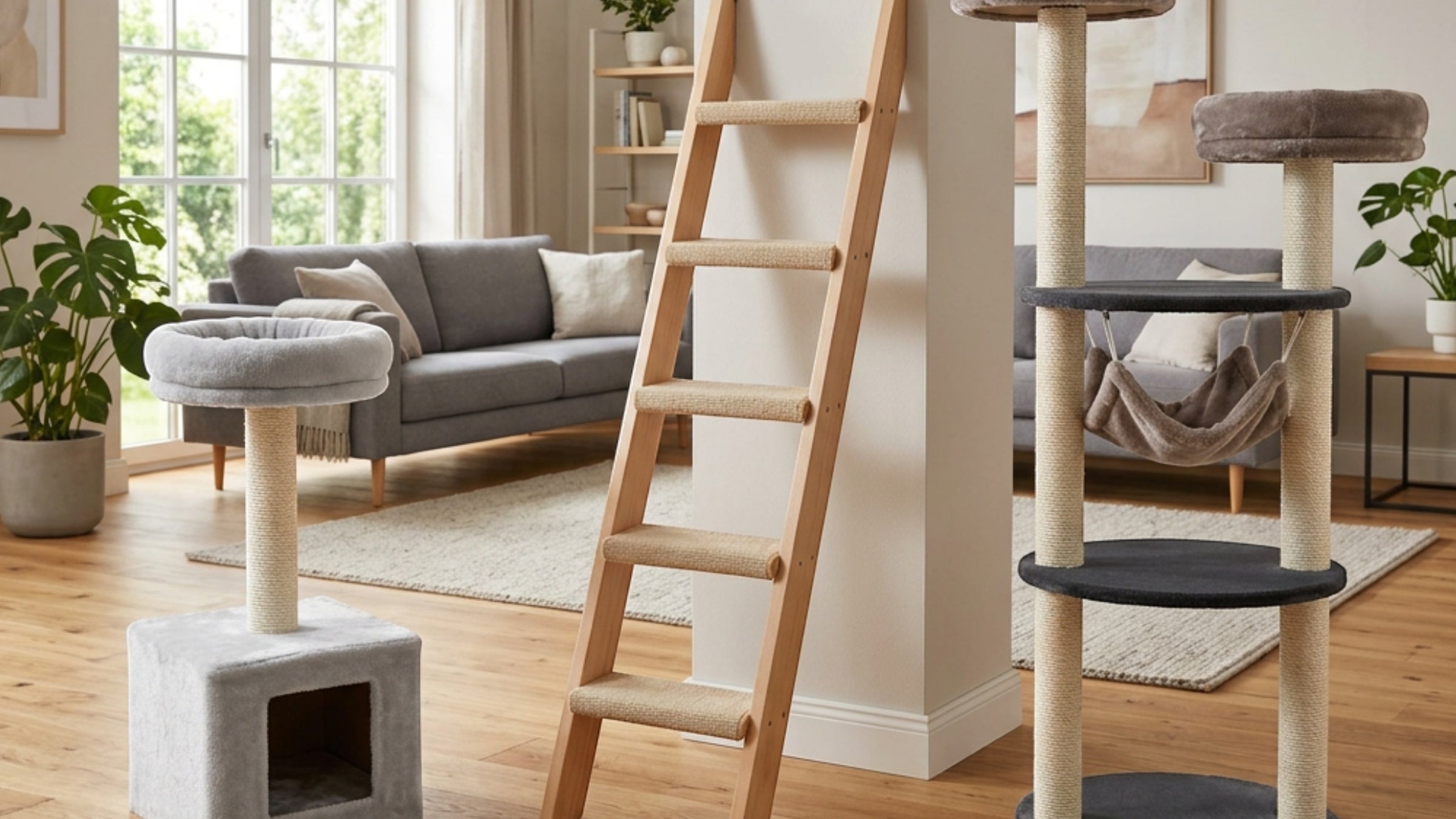 Biont Multi-Tier Wooden Plant Stands